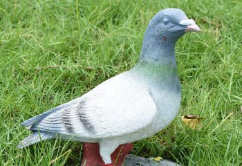 鴿子雕塑-仿真鴿子擺件模型花園園林動(dòng)物景觀雕塑戶外庭院草坪裝飾鴿子雕塑