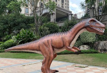 恐龍雕塑-公園景區(qū)大型仿真動物戶外園林擺件霸王龍恐龍雕塑