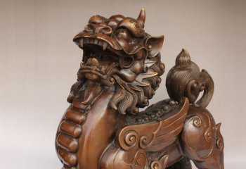 玻璃鋼白澤神獸，優(yōu)雅環(huán)保，守住你的夢