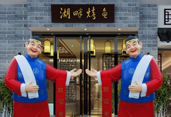 玻璃鋼仿真龍蝦，給酒店迎賓帶來驚喜