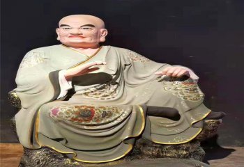 十八羅漢雕塑-玻璃鋼彩繪寺廟景區(qū)佛像十八羅漢雕塑