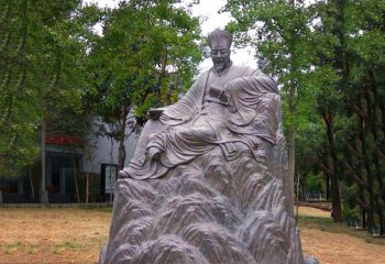 以歐陽(yáng)修公園景觀(guān)雕塑給歷史名人喚醒記憶！