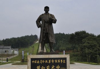 元帥雕塑-公園廣場(chǎng)銅雕徐向前元帥雕塑