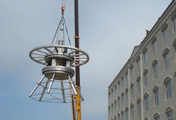 避雷針雕塑-公園創意鏤空避雷針雕塑