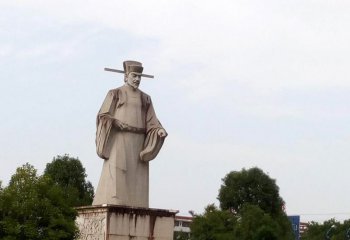 宋慈雕塑-大型公園廣場(chǎng)漢白玉浮雕法醫(yī)學(xué)家宋慈石雕塑