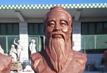 中國古代歷史名人雕塑——張衡頭像