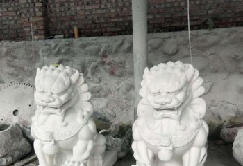 石雕獅子-石雕獅子，現代石雕獅子雕塑